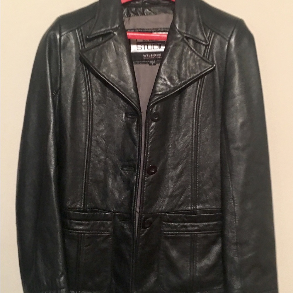 Vintage Wilson’s Premium Leather Jacket Size S
